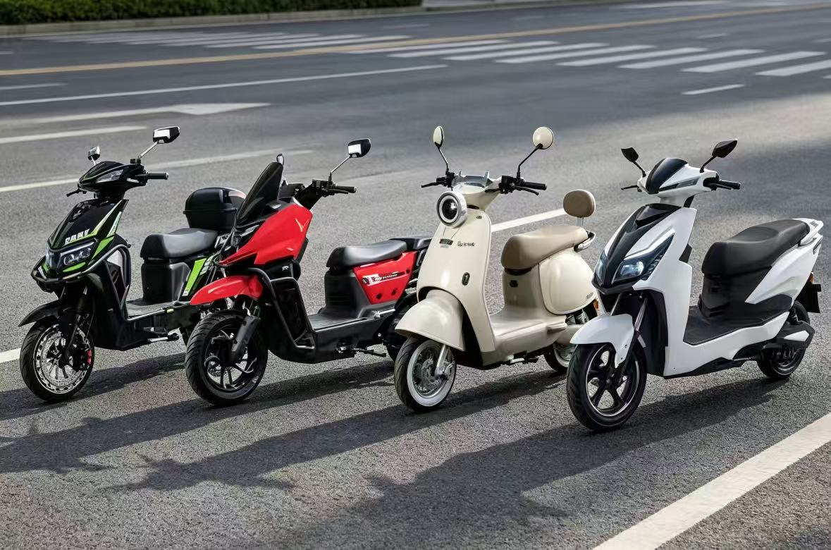 Electric racing motorcycle